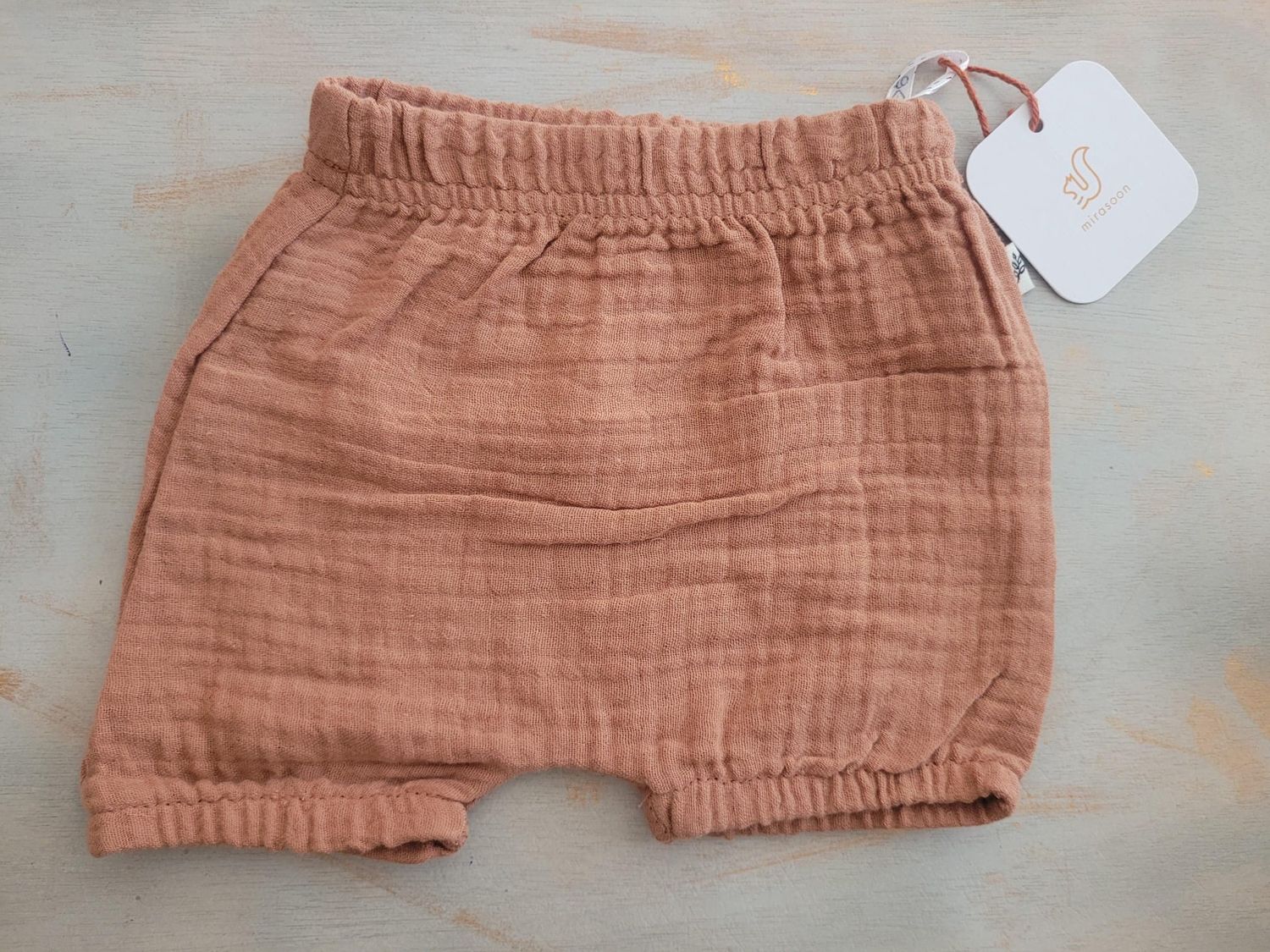 Katoen broekje, Size: 50, Design: Terra