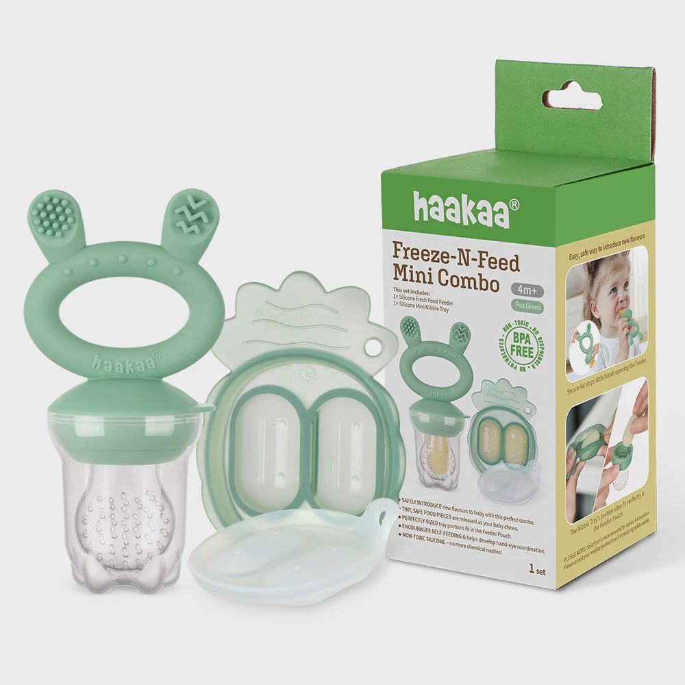 Freeze-N-Feed mini combo, Colour: Pea green