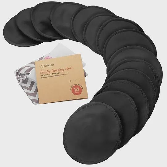 Comfy Nursing Pads, Colour: Black