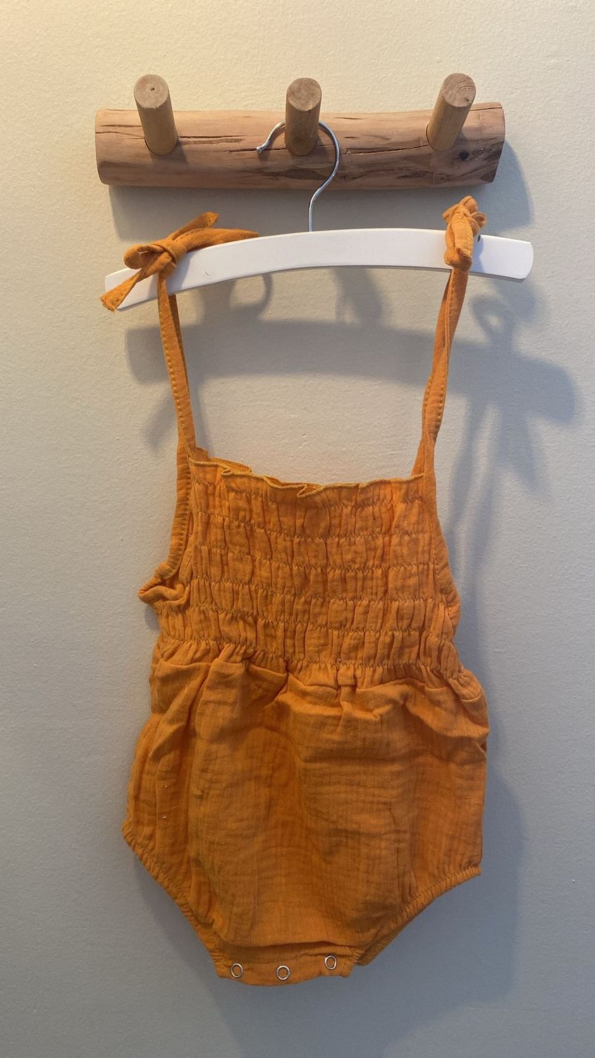 Mousseline Pakje, Colour: Oranje, Size: 3-6mnd