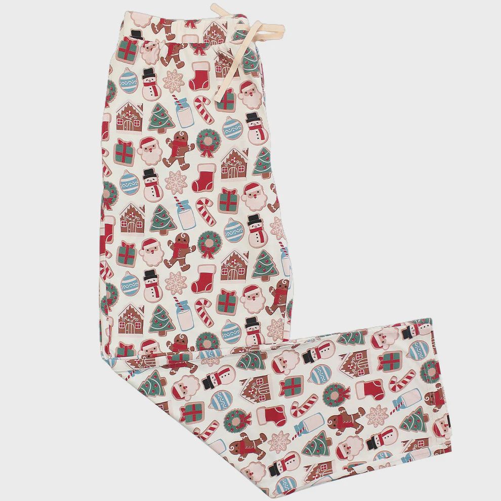 Christmas Milk &#39;n Cookies Bamboo Pyjama pants, Size: XL