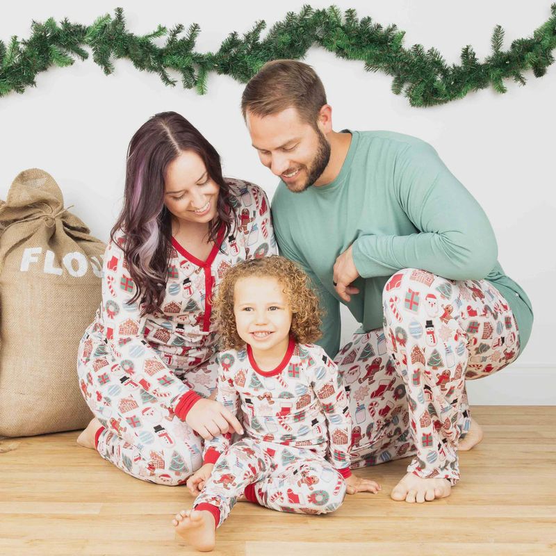 Christmas Milk &#39;n Cookies Bamboo Pyjama pants