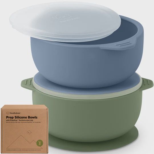 Prep Baby Silicone Bowls