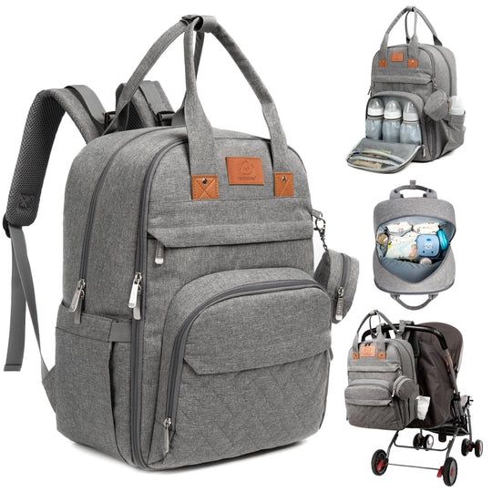 Diaperbag Rove, Colour: Grey