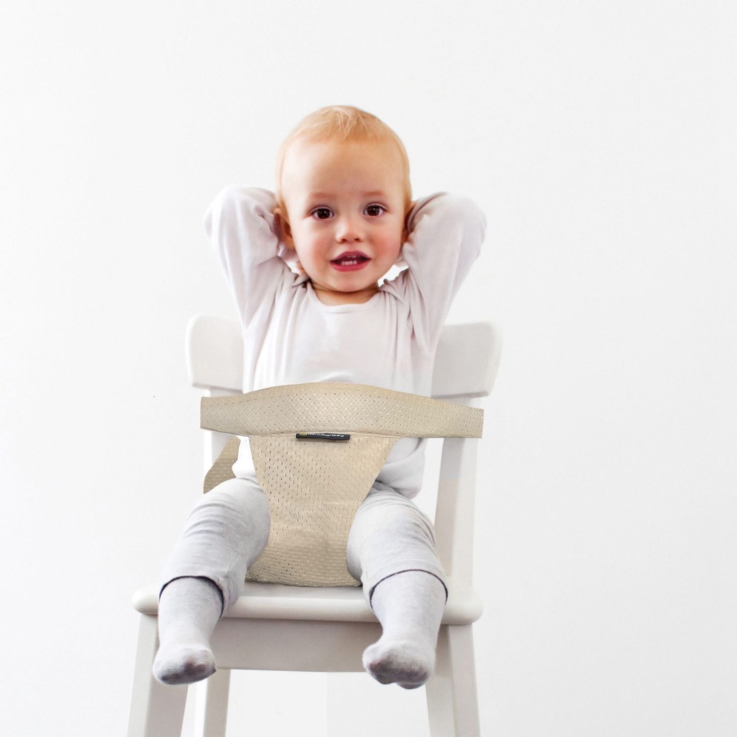 Minimonkey Mini Chair - pocket, Colour: Sand