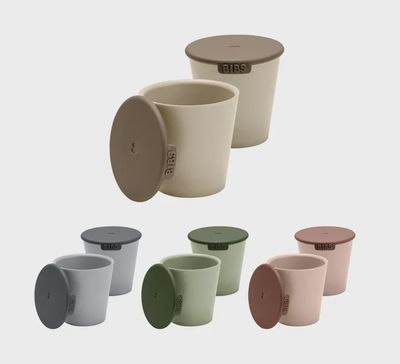 BIBS Cup Set with lid