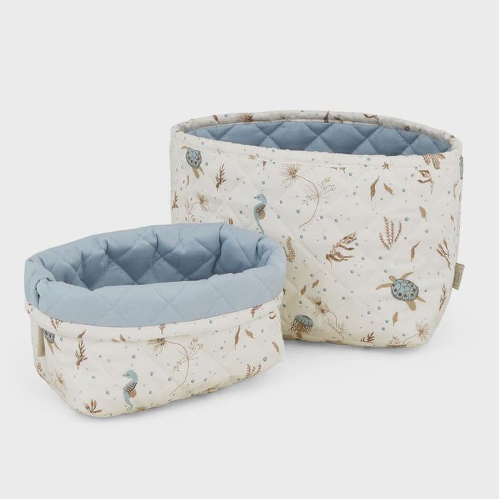 Storage Basket, set of two, Design: Sea Garden