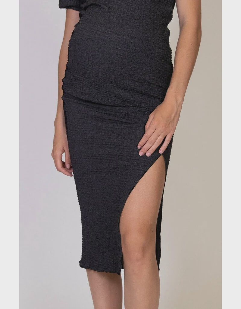 Skirt Split Crepe