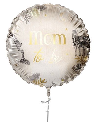 Mom to be foil balloon