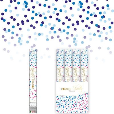 Confetti shooter gender reveal (40cm)