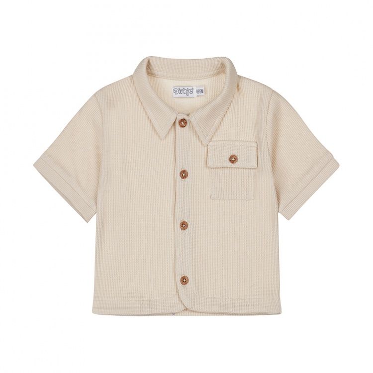 Blouse Boys, Sand, Size: 80