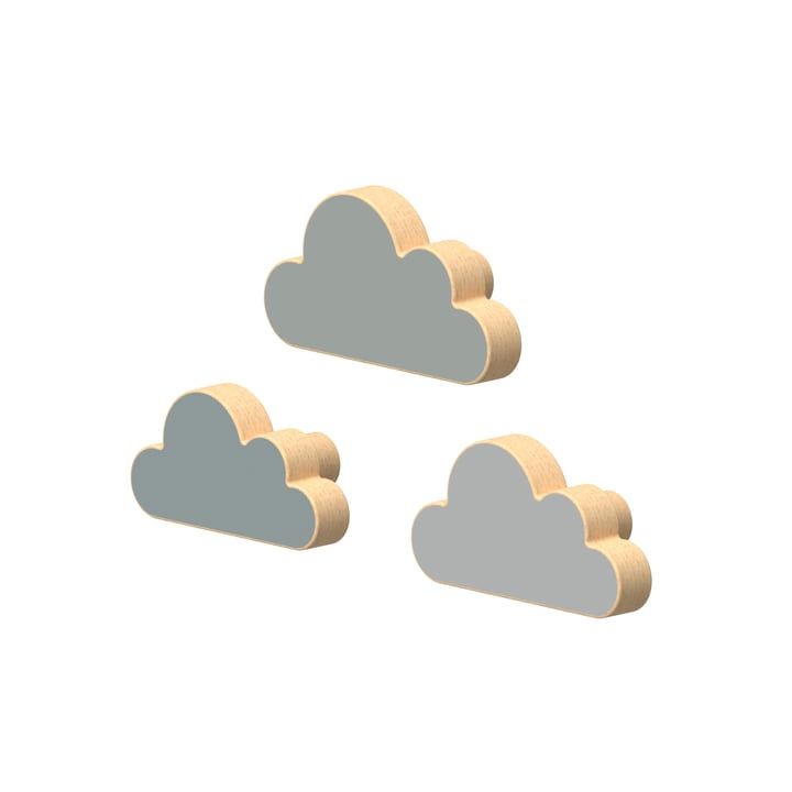 Wall Hooks, Design: Clouds