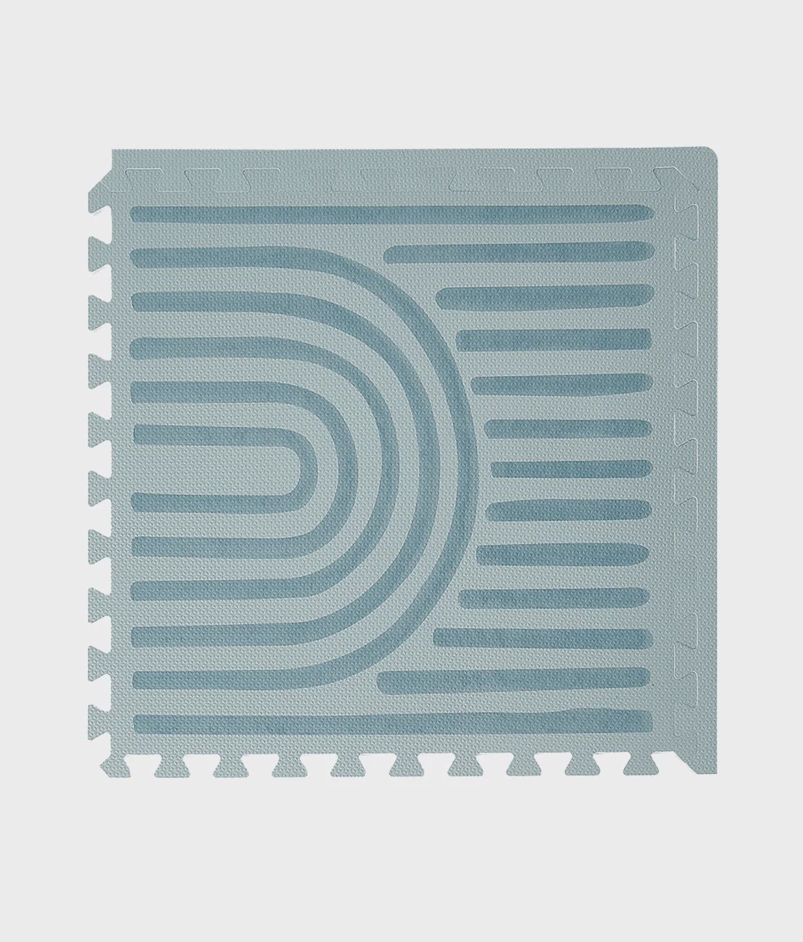 Thick puzzle play mat, Style: Blue