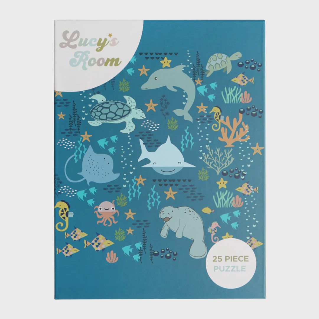 Puzzle 25 pieces, Variant: Ocean Friends