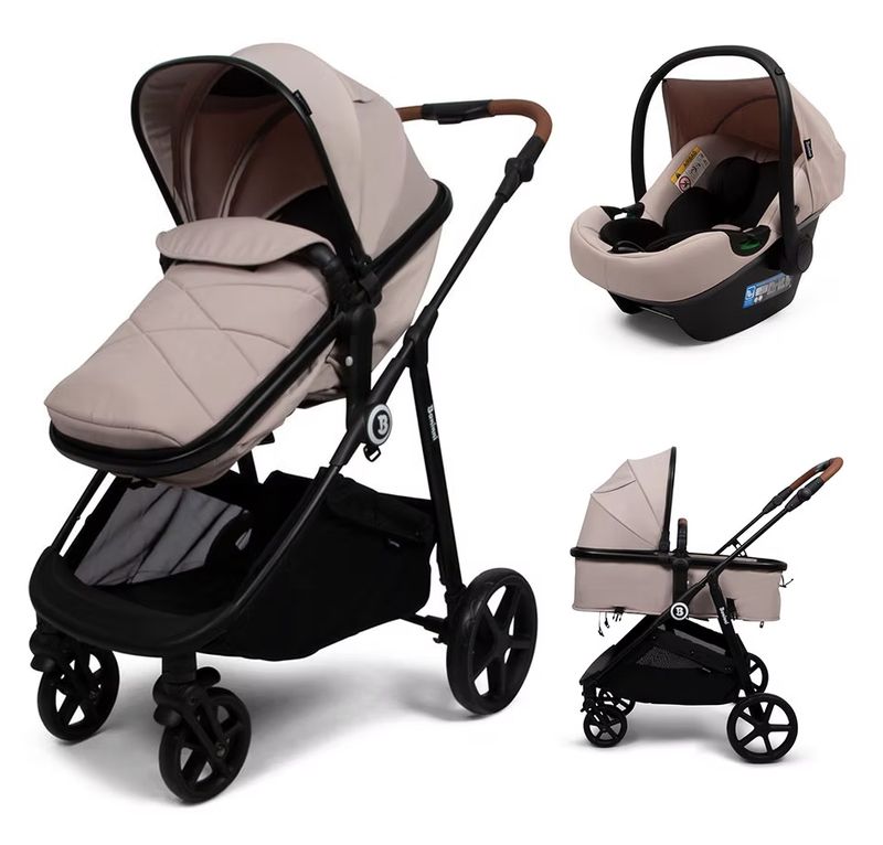 Nelia 3-in-1 kinderwagen met carseat