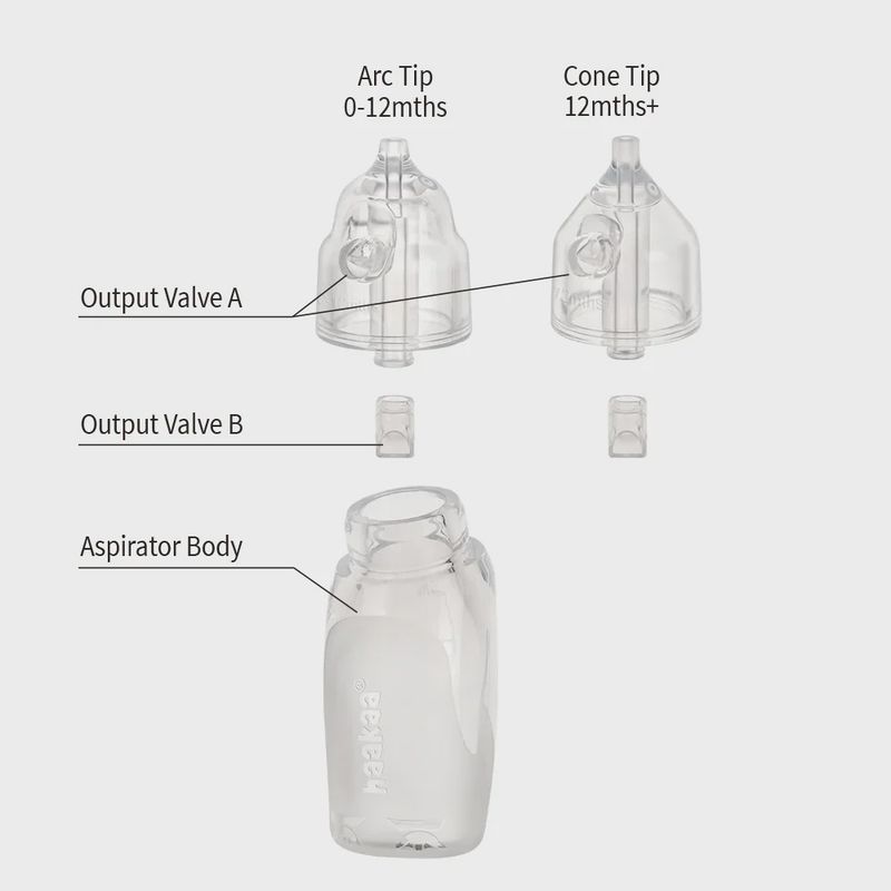 Silicone penguin nasal aspirator