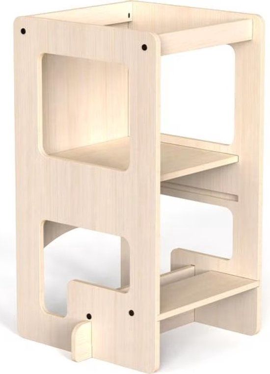 Kule Flip - leertoren en tafeltje in 1 - naturel