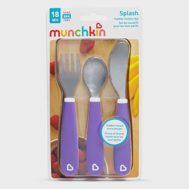 Splash™ Toddler Fork, Knife &amp; Spoon Set