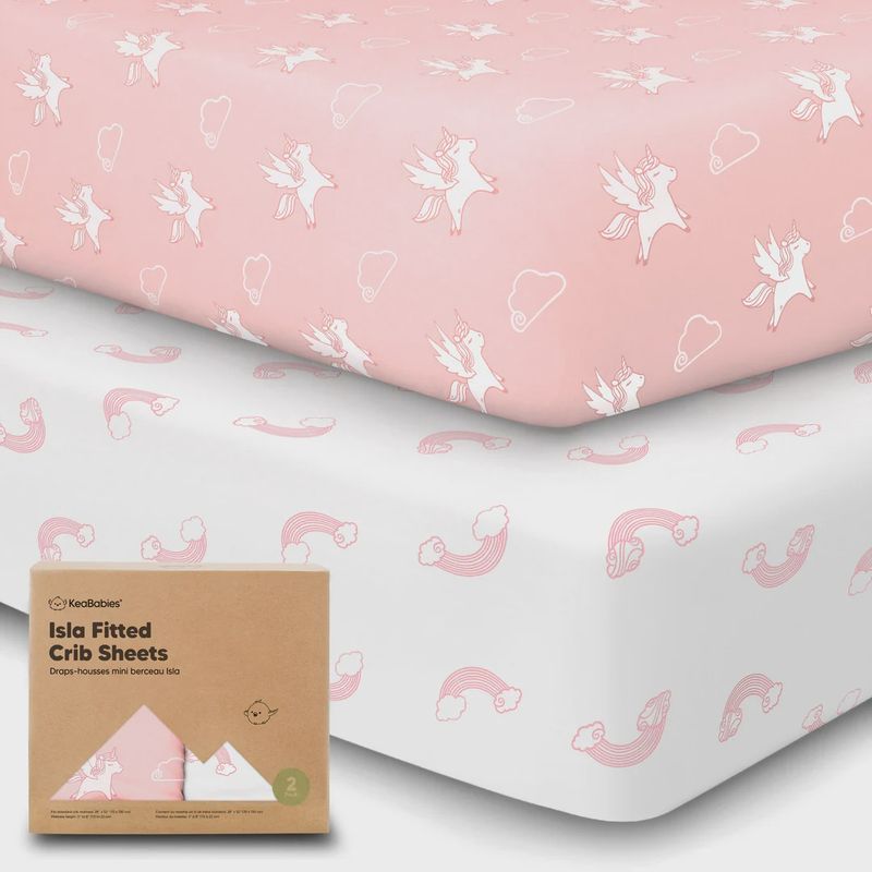 Bamboo fitted crib sheets