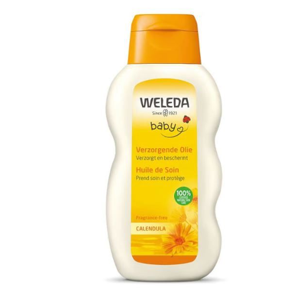 Verzorgende baby olie