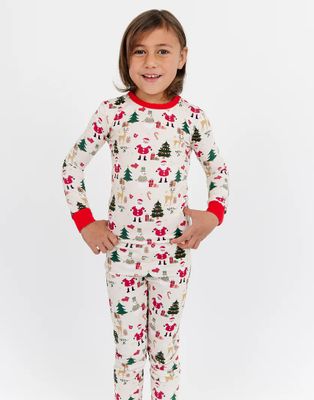 Cozy Christmas Bamboo Long Sleeve Kids Pajama Set