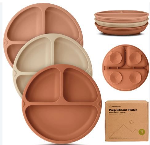 Plates with lid, Colour: Terra, Lid: Yes