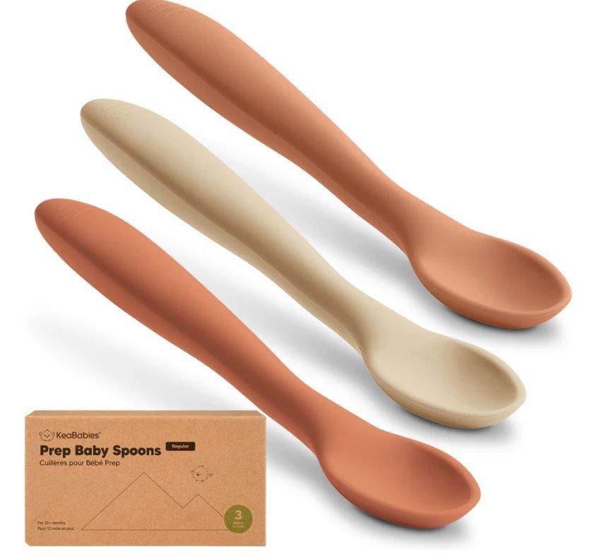 Prep Baby Spoons, Colour: Terra