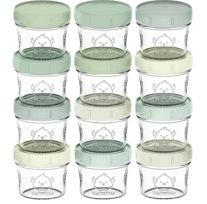 KeaBabies Prep Jars