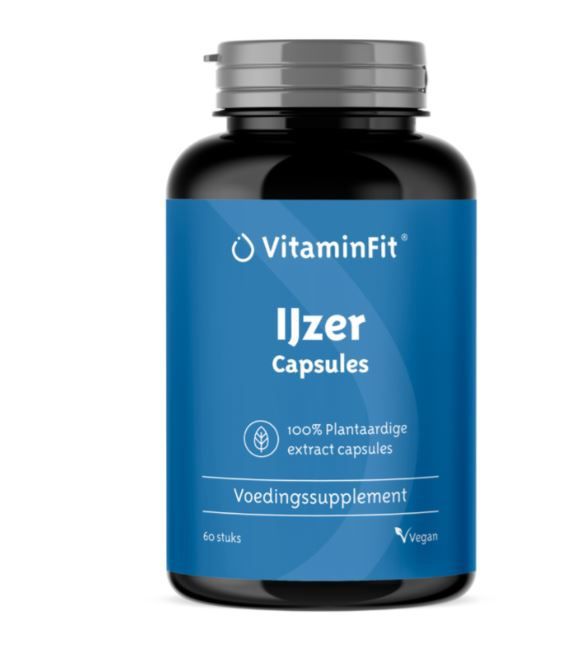 Ijzer capsules 100% plantaardig