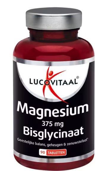 Magnesium 375 mg Bisglycinaat 90st.