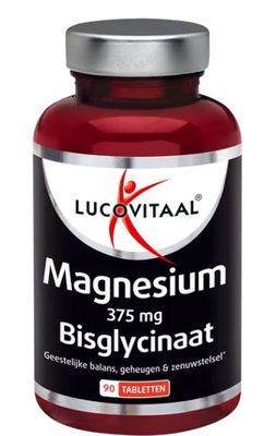 Magnesium 375 mg Bisglycinaat 90st.