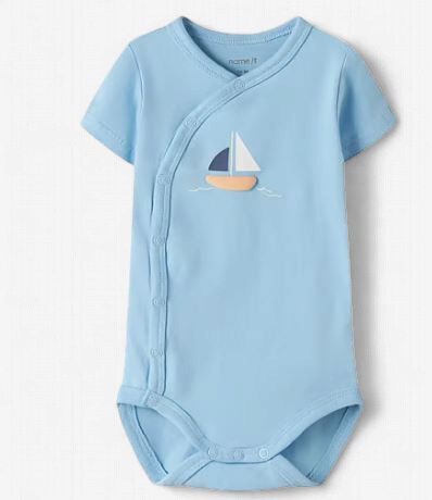 Overslag romper 2-pack, Size: 56