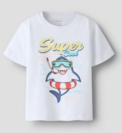 Fymz T-shirt, Colour: White, Size: 92