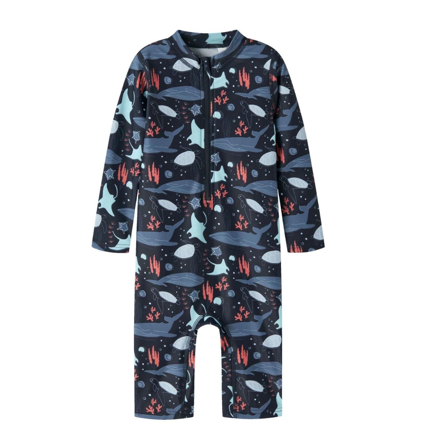 UV Swimsuit, Colour: navy blue, Size: 74