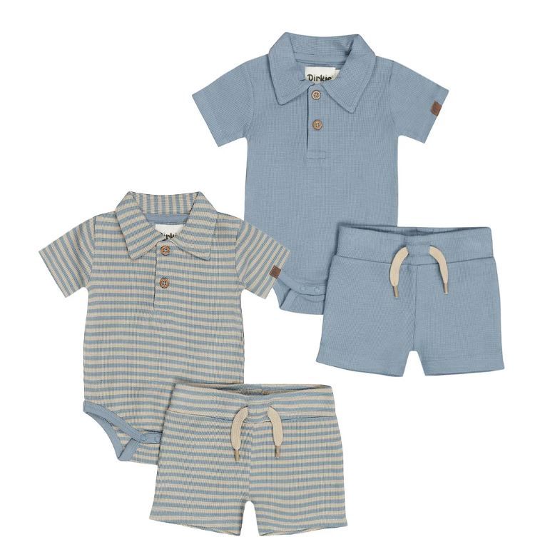 2-pack romper/broekje, Size: 56