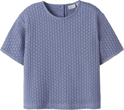 Purple impression top