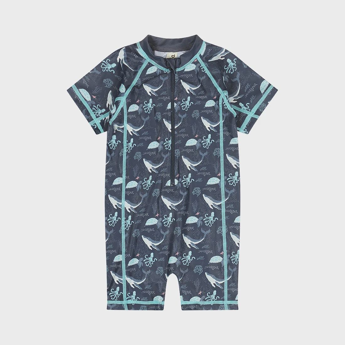 Jongens zwempak donkerblauw, Size: 62/68