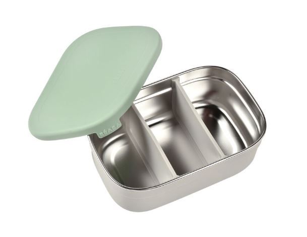 Stainless Steel Lunch Box, Colour: Sage