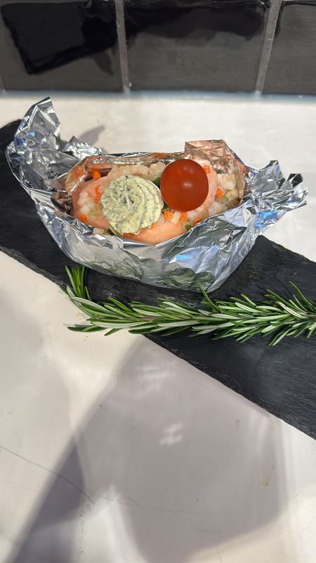 Zalm papillot