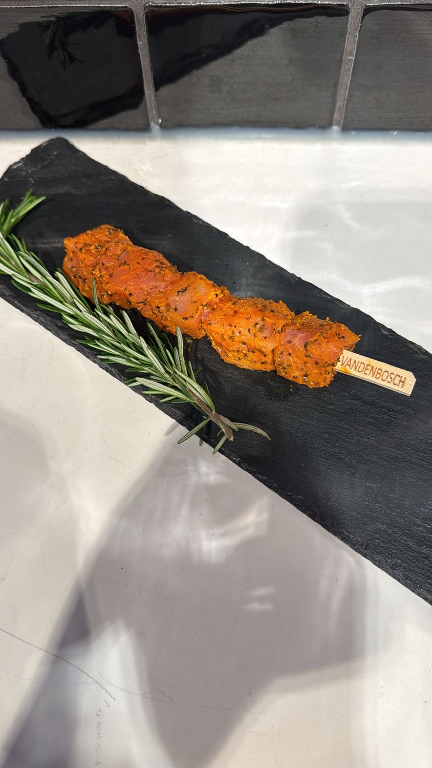 Varkens souvlaki