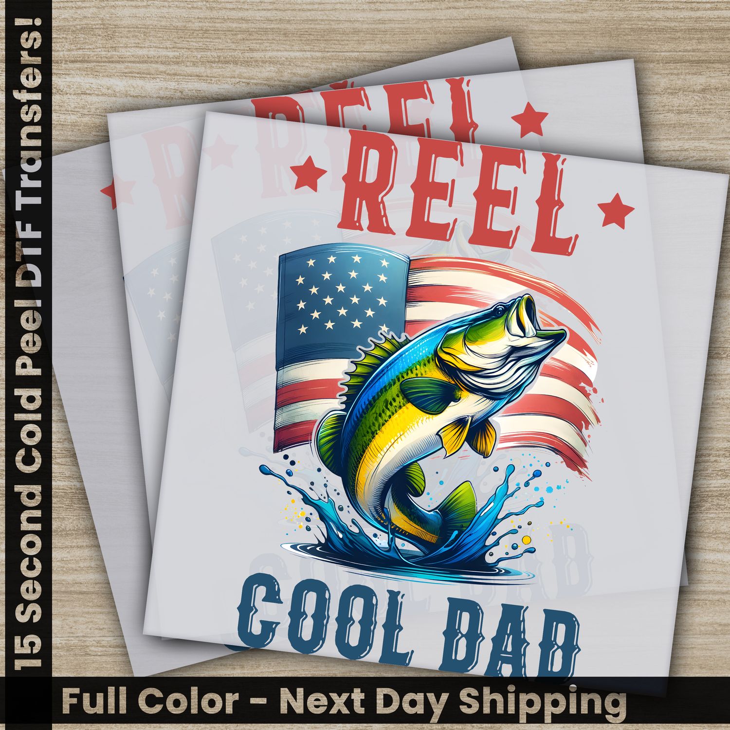 Reel Cool Dad - Ready To Press DTF