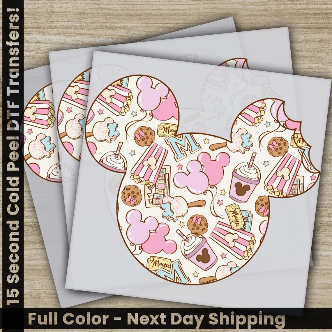 Candy Mickey Head - Ready To Press DTF