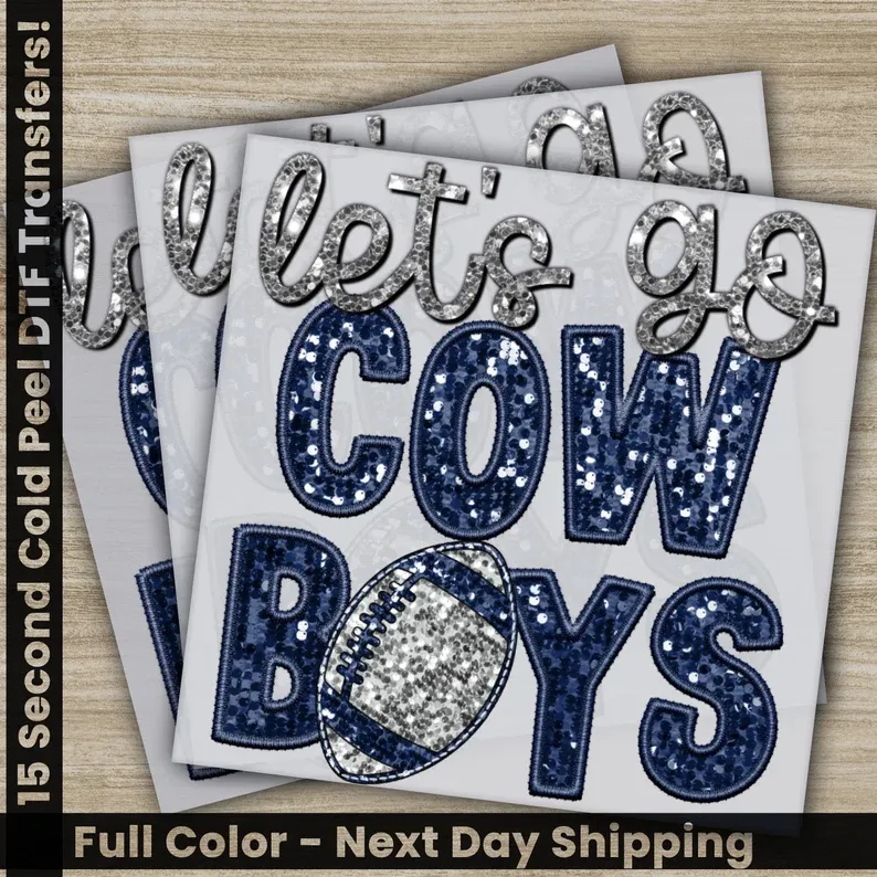 In My Cowboy Era, Dallas, Ready to Press DTF