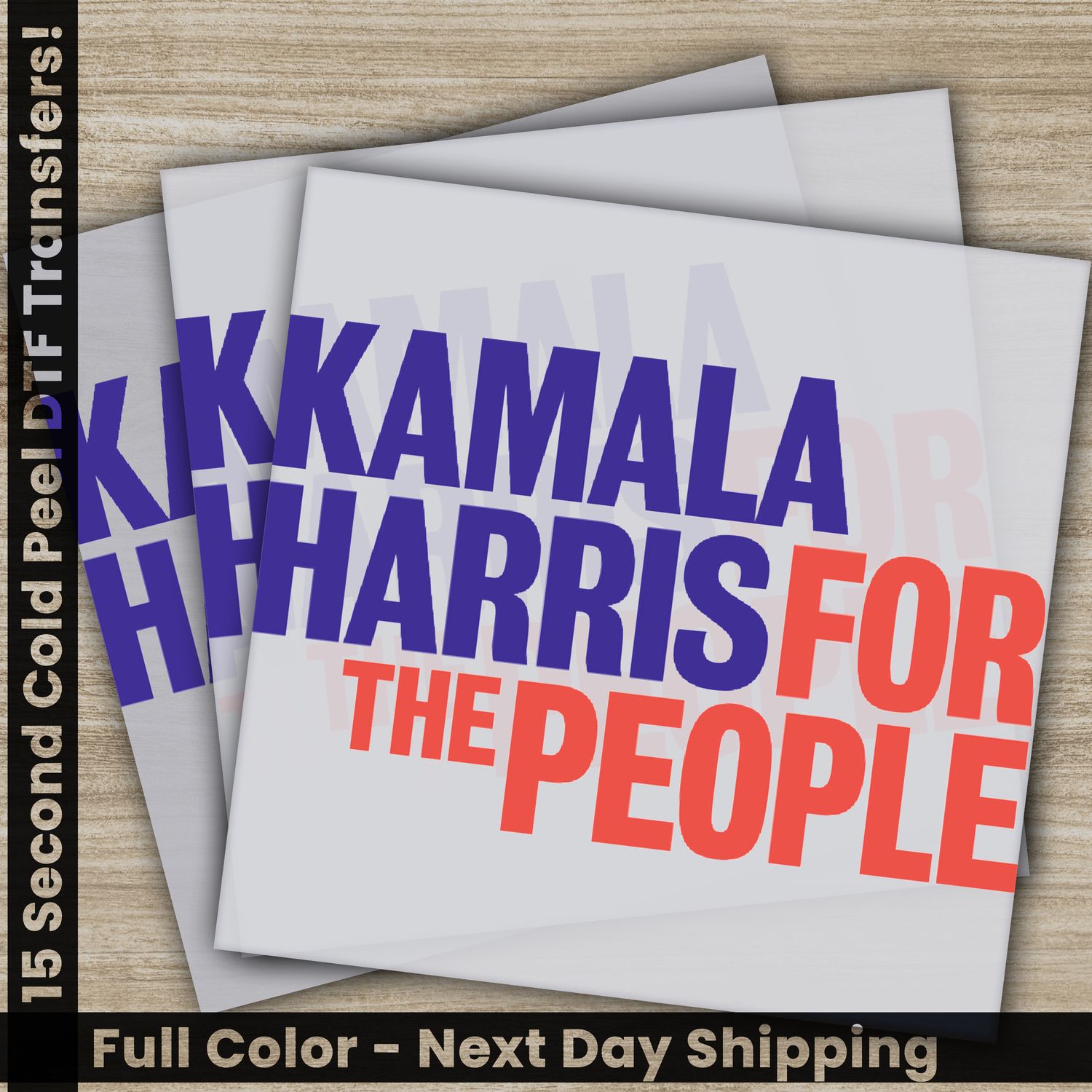 KAMALA Harris, 2024 President, Ready to Press DTF