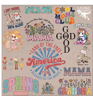UV DTF Gang Sheet