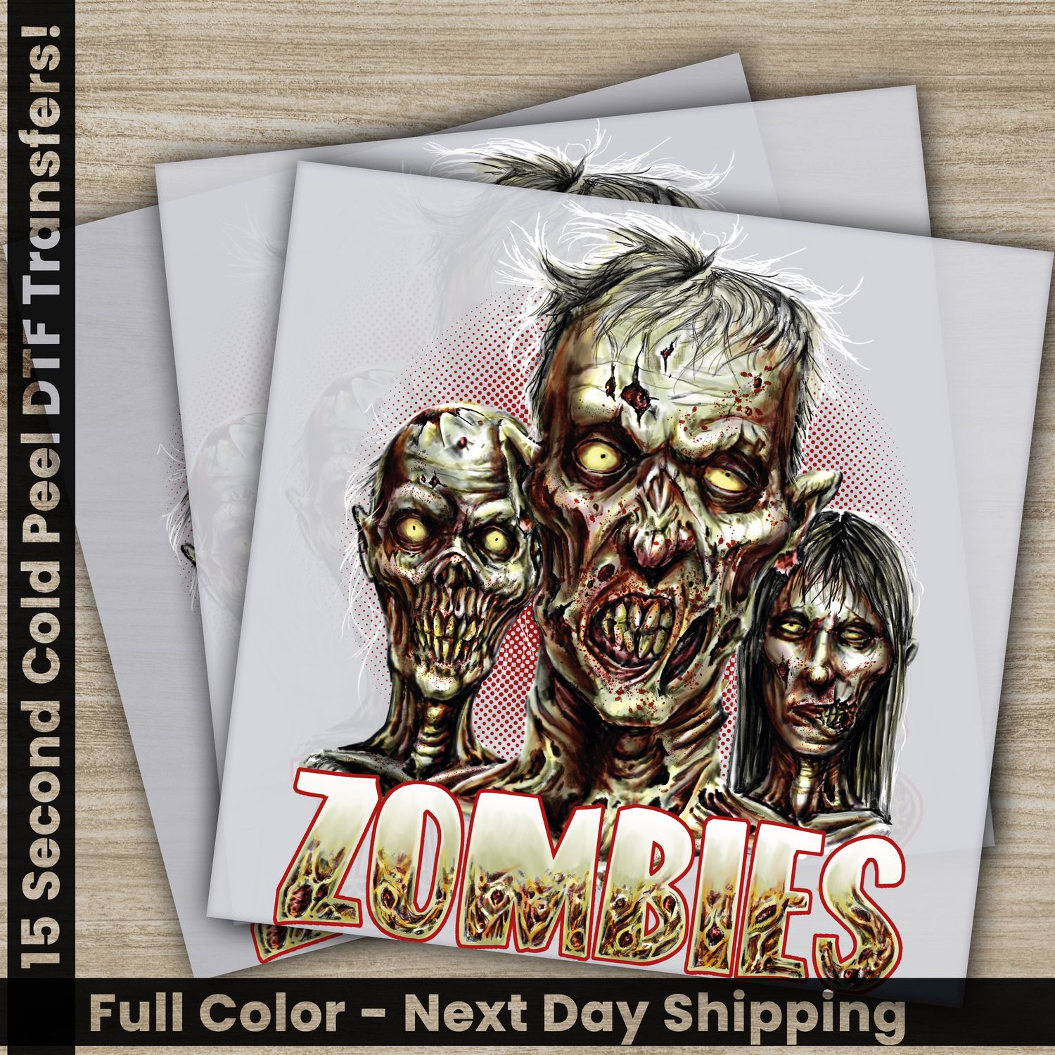 Halloween, Zombies, Ready to Press DTF