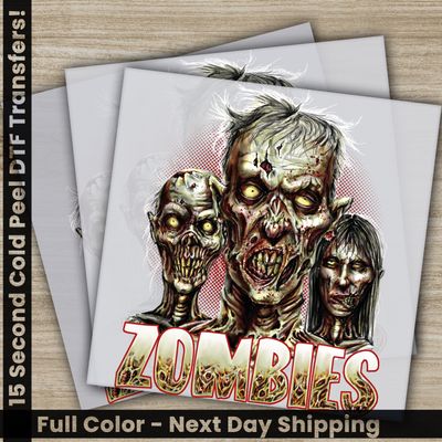 Halloween, Zombies, Ready to Press DTF