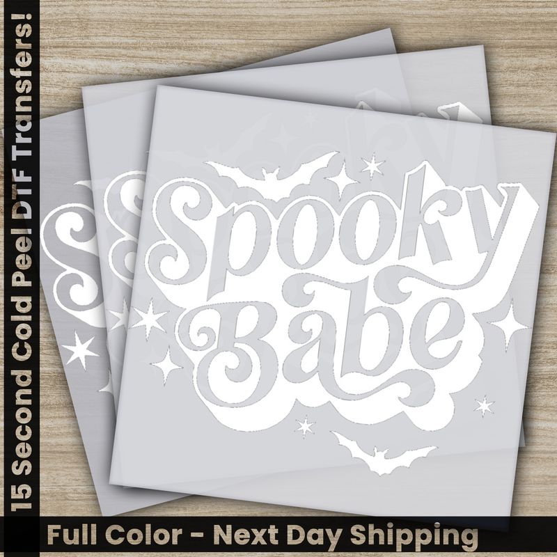 Halloween, Spooky Babe, Ready to Press DTF