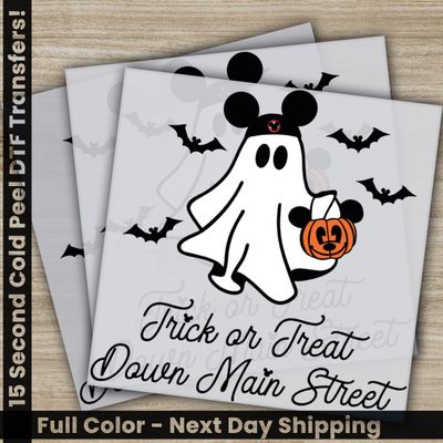 Halloween, Trick or Treat, Ready to Press DTF