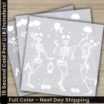Halloween, Skeleton, Ready to Press DTF
